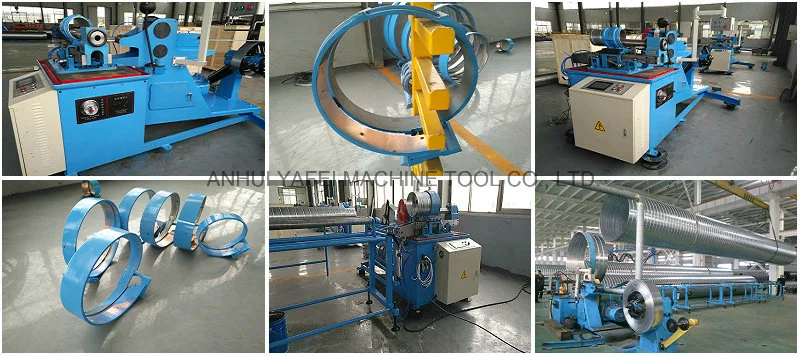 Spiral Tube Making Machine for Air Duct Forming Manufacture