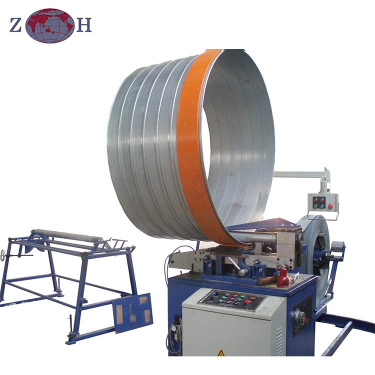 PLC Spiral Duct Forming Machine for HVAC Purpose