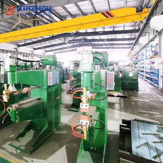Long Arm 2+2mm Galvanized Sheet Handheld DC Spot Welding Machine