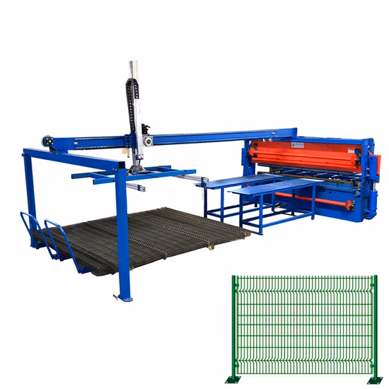 PVC Coated 3D Fence Wire Mesh Welding Machine for Anti